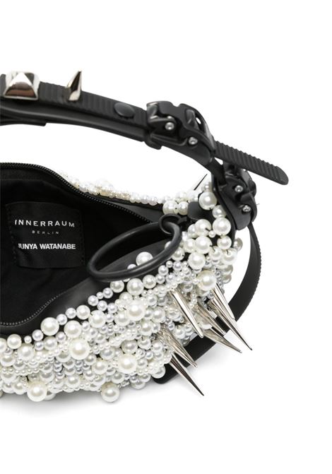 Black and white Half Moon hand bag JUNYA WATANABE X INNERAUM - women JUNYA WATANABE X INNERAUM | JOK2042